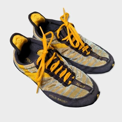 Zapatillas deportivas Polo Sport Ralph Lauren X-67 para mujer talla 6 marrón dorado Foto 1 de 4