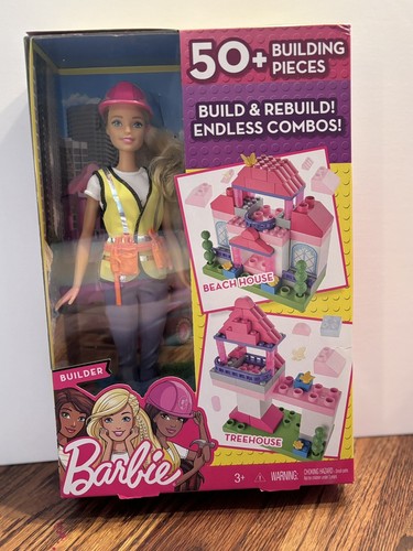 #11166 Nrfb Mattel Barbie Career Series Builder Barbie