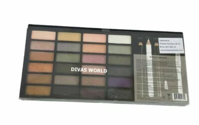 Profusion 24 Shade Eyeshadow EyeLiner Eyebrow Pencil Eye Makeup Palette Gift Box - Imagem 1 de 4