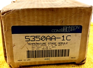 JOHNSON CONTROLS S350AA-1C Modulo stadio temperatura - Foto 1 di 6