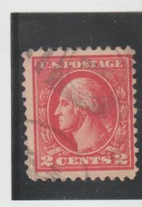 SCOTT # 528B 1920 2 CENT WASHINGTON REGULAR ISSUE TYPE VII USED VF - Picture 1 of 1