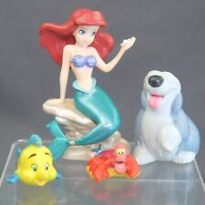 Disney Little Mermaid Ariel Sebastian Flounder Max Cake Topper Figures