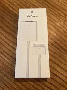 New & Sealed Genuine Apple VGA Adapter  (30-pin to VGA)  Model A1368 - Picture 1 of 5