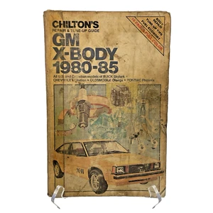Chilton GM X-Body 1980-85 Repair and Tune Up Guide  #7049 - Bild 1 von 4