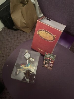 1997 Enesco Treasury Masterpiece Edition Ornament Tobin Carousel Horse Vol 1 #13 - Image 1 of 4