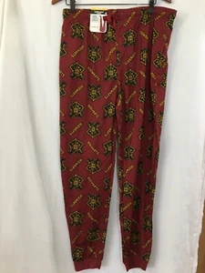 Harry Potter Men's Plum Graphic Lounge Sleep Jogger Pants sizes Large NEW - Picture 1 of 5
