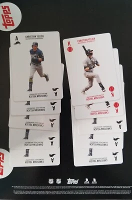 2019 2020 Topps 52 Card Baseball Game By Kenny Mayne Christian Yelich - Image 1 of 4