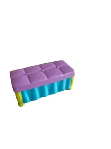 Vtg Early 2000's Dora The Explorer Bed Foot Bench Part - Picture 1 of 2