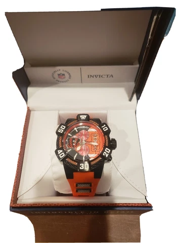 Cincinnati Bengals Watch Invicta Limited Edition Model Model# 41595 Cover