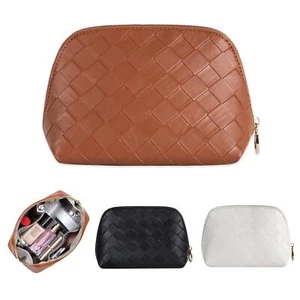 Makeup Bag, PU Leather Travel Cosmetic Bag for Women Makeup Organier Bag Pouc... - Picture 1 of 7