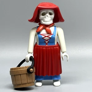 Playmobil Ghost Maid Skeleton Housekeeper Baker Female Adult Figure Halloween - Picture 1 of 3