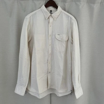 Rogue Territory RGT Button Down Long Sleeve Shirt White Chest Pocket Size XL JP - Image 1 of 4