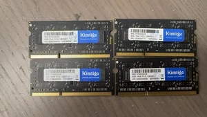 16GB (4x4GB) KIMTIGO PC3L-12800S SoDIMM DDR3-1600Hz Memory RAM 1RX8 - Picture 1 of 2