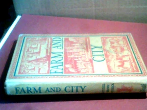 Vintage 1944 Farm and City Book Margaret Wise Brown Lucy Sprague Mitchell HC - Bild 1 von 6