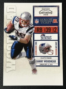 Playoff Contenders #56 2010 Danny Woodhead New England Patriots - Imagen 1 de 2
