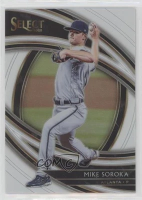 2020 Panini Select Premier White Prizm /50 Mike Soroka #117 - Image 1 of 2