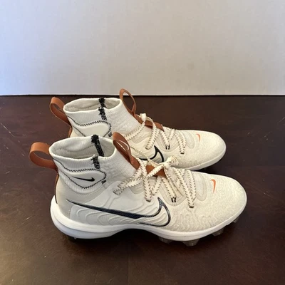 Nike Hombres Talla 9 Alpha Huarache NXT TPU Béisbol Summit Blanco/Pulso Real/Cáñamo Foto 1 de 4