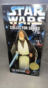 1996 Kenner Star Wars Collector Series Obi-Wan Kenobi 12" Actionfigur Neu in OVP - Bild 1 von 10