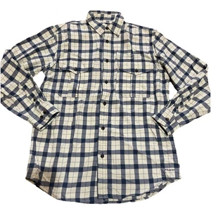 C.C. Filson kariertes Langarm-Flanellhemd doppelte Tasche Alaskan Guide SMALL - Bild 1 von 9