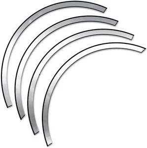 Polished Wheel Well Accent Trim fit for 2020-2022 Cadillac CT4 Sedan [4pcs] - Bild 1 von 4