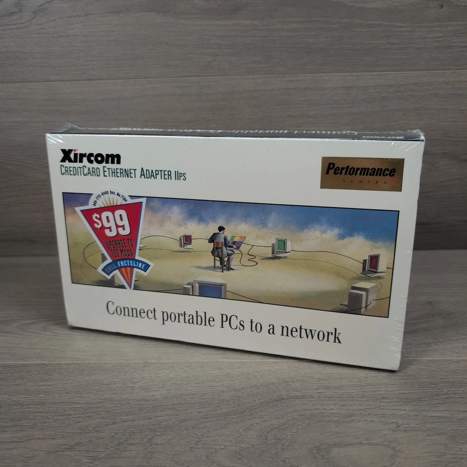 Xircom CreditCard Ethernet Adapter IIPS PS-CE2-10BT - Image 1 of 3