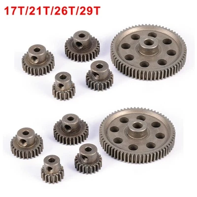 5-10 piezas 11164 engranajes de piñón de engranaje principal y motor de metal diferencial para coche de radiocontrol de 1/10 HSP Foto 1 de 4