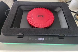 Iets GT600 Laptop Kühlpad ausgestattet mit gigantischem Turbo-Lüfter (5,5 Zoll Durchmesser - Bild 1 von 2