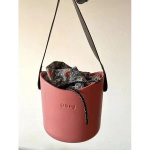 NUEVO SIN ETIQUETAS O BOLSO ITALIA EVA Compuesto Cesta Bolso Bandolera Coral CARTERA - Imagen 1 de 5