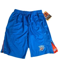 OKC Thunder youth Shorts Blue Large (14-16) front pockets no draw string - Picture 1 of 6