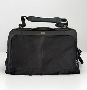 Victorinox Swiss Army Garment Bag Black Canvas Suit Travel Case w/ Strap 23” - Picture 1 of 14