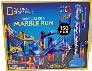 National Geographic Marble Run with Motorized Elevator - 150-Piece Marble NEW - Picture 1 of 3