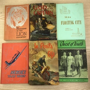 6 VINTAGE PACIFIC PRESS SDA HC & PB STORY BOOKS-GENTLY USED-MISIONARY STORIES - Bild 1 von 23
