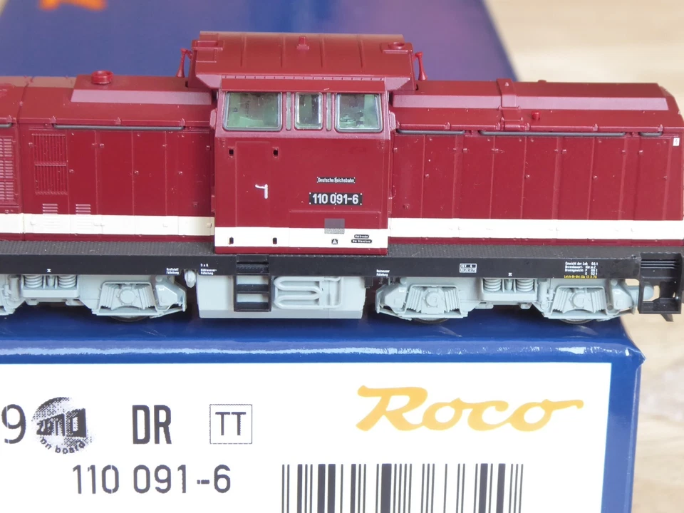 Roco TT Diesellok BR 110 der DR - Rot (36339)