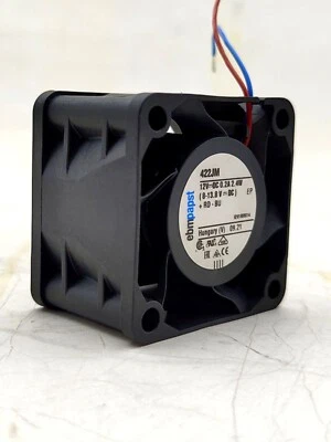 1 pcs  Inverter fan 422JM  DC12V 0.2A 2.4W 4028  4CM  2 wire  cooling fan - Image 1 of 3