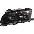 Headlight For 1999-2001 BMW 3 Series Driver Side Black Housing With Clear Lens