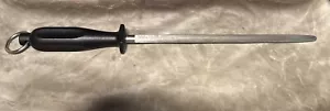 Afilador de cuchillos Messermeister SOLINGEN cromo vanadio 10” acero usado en excelente estado - Imagen 1 de 6