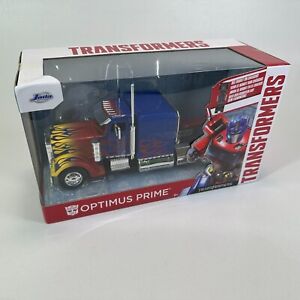 Transformers Hollywood Rides T1 Optimus Prime 1:24 Diecast Model Vehicle NEW