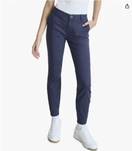 AEROPOSTALE Women's Aero Slim Uniform Pants - Heritage Navy - Size 2 Short - Picture 1 of 3