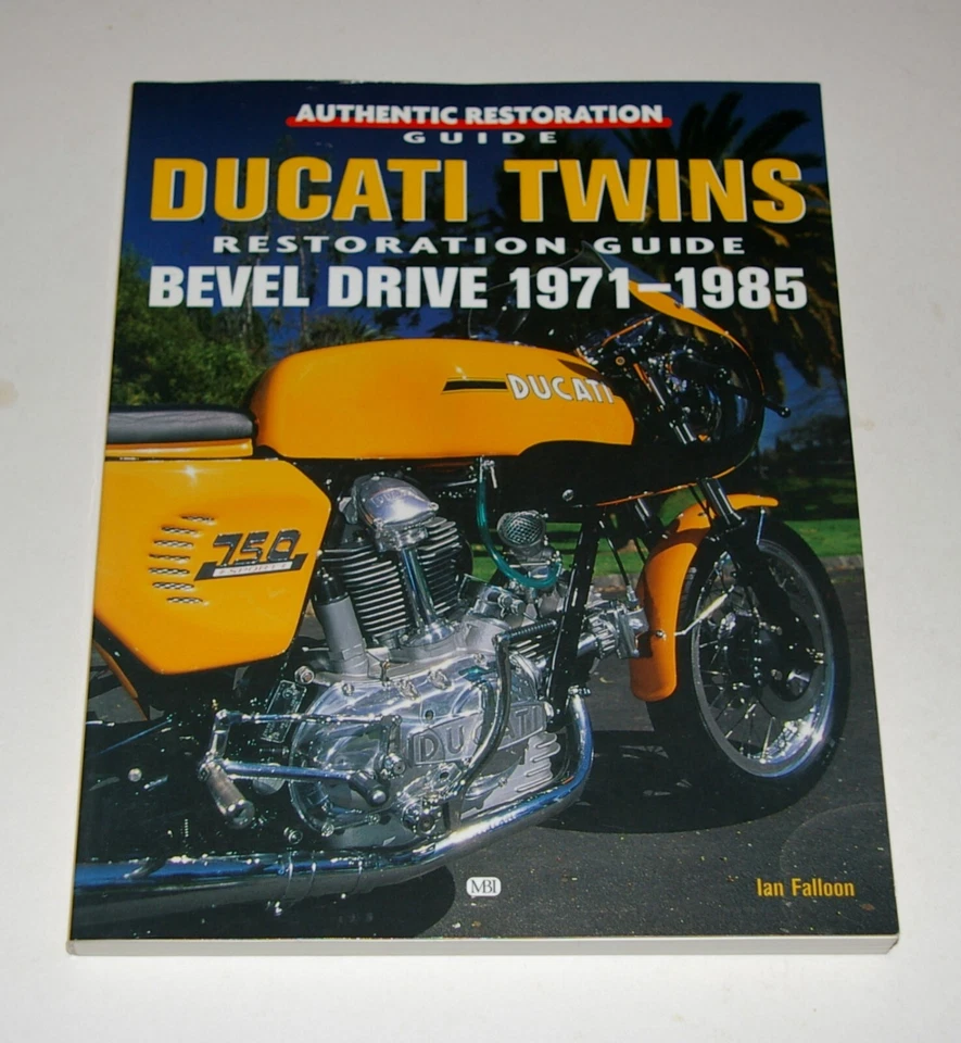DUCATI TWINS GUÍA DE RESTAURACIÓN ACCIONAMIENTO CÓNICO 1971-1985, 1ª edición 1998 en muy buena condición Foto 1 de 4