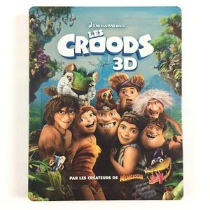 Les Croods 3D  Blu Ray + Blu Ray 3D (sans le dvd) / Steelbook - Picture 1 of 2
