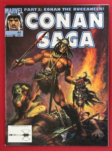 Marvel 1990 Conan Saga #44 Magazine Size Roy Thomas, Don Glut, Fred Blosser - Picture 1 of 5