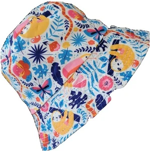 Cappello a secchiello per bambini ragazze estate ombrellone bambino moda cappello berretto bradipo flopsy - Foto 1 di 9