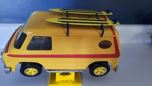 2 SURFBOARD,S WITH RACKS COX .049 VAN CAR AFTER MARKET YELLOW SURF BOARD'S - Picture 1 of 5