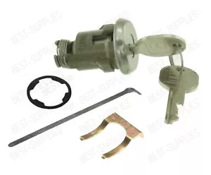 Trunk Lock Cylinder with 2 Keys for listed Buick Cadillac Chevrolet Oldsmobile - Picture 1 of 4