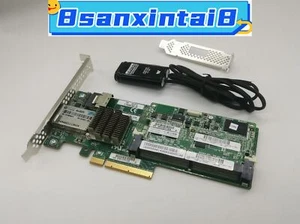 HP 633537-001 P222 512MB FBWC 1-Port PCI-E SAS RAID Controller +Battery 654873 - Picture 1 of 5