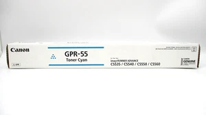 Genuine Canon ImageRunner Advance C5535 C5540 C5550 GPR-55 Cyan Toner New! - Picture 1 of 1