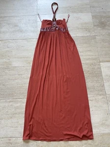 Ingwa Melero Maxi Sleeveless Dress with Cutout Leather Size XS - Picture 1 of 6