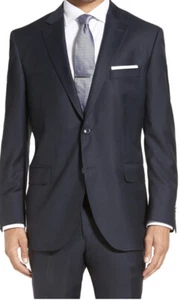 Peter Millar “FLYNN” Navy Blue Two Button Suit Size 42 R MSRP $898 - Picture 1 of 21