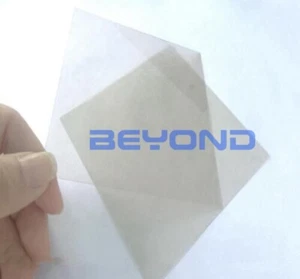 Qty:10 New Transparent Mica Sheet 50mmx50mmx0.1mm Insulating Mica Sheet - Picture 1 of 1