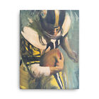 New! Vintage Pittsburgh Steelers David Boss 1960s 18x24 Canvas Print!